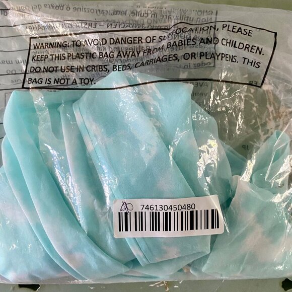 Colleen Lopez Women's Sheer Polyester Tie-Dye Cardigan XS NEW - Picture 10 of 10